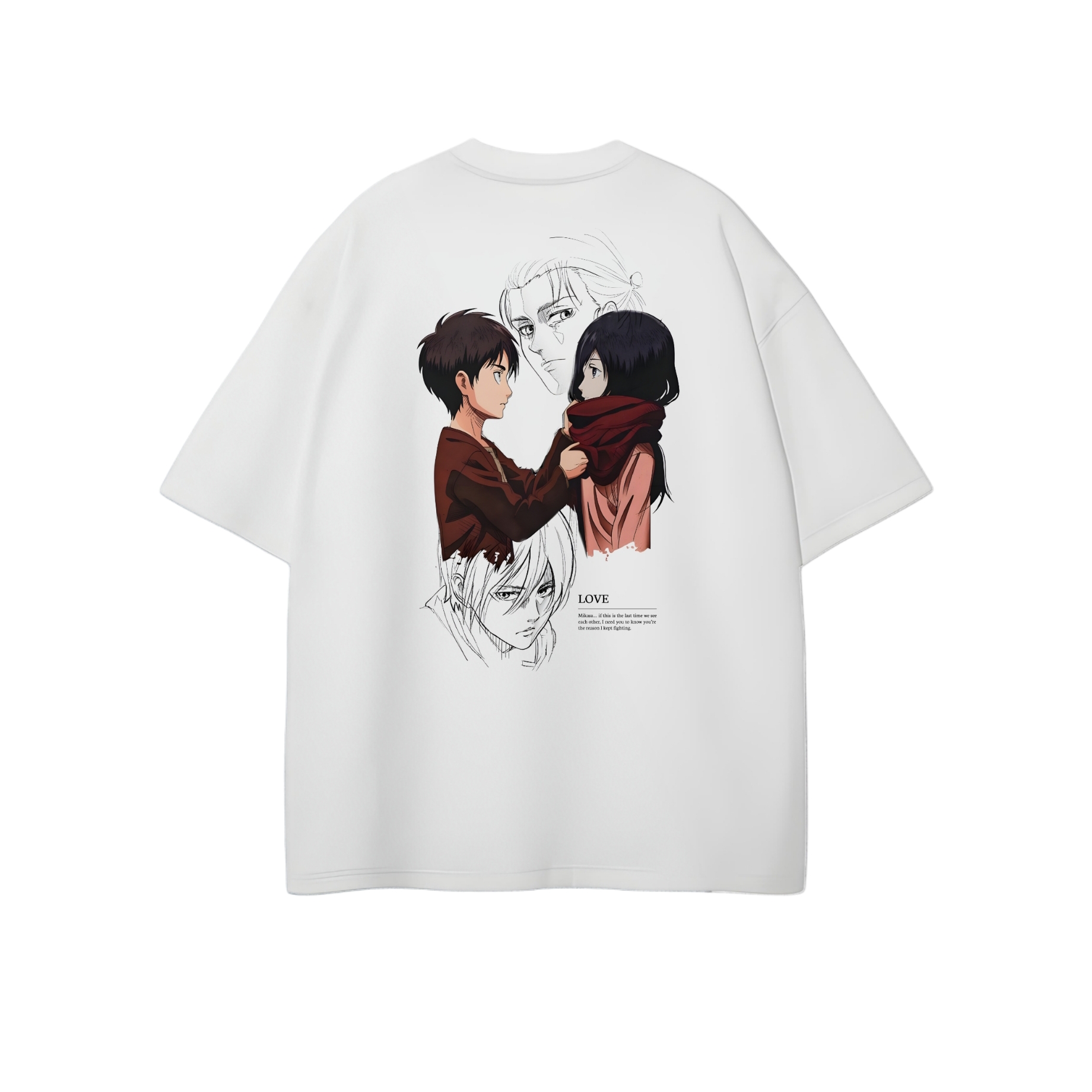 تیشرت ارن و میکاسا | Attack on Titan